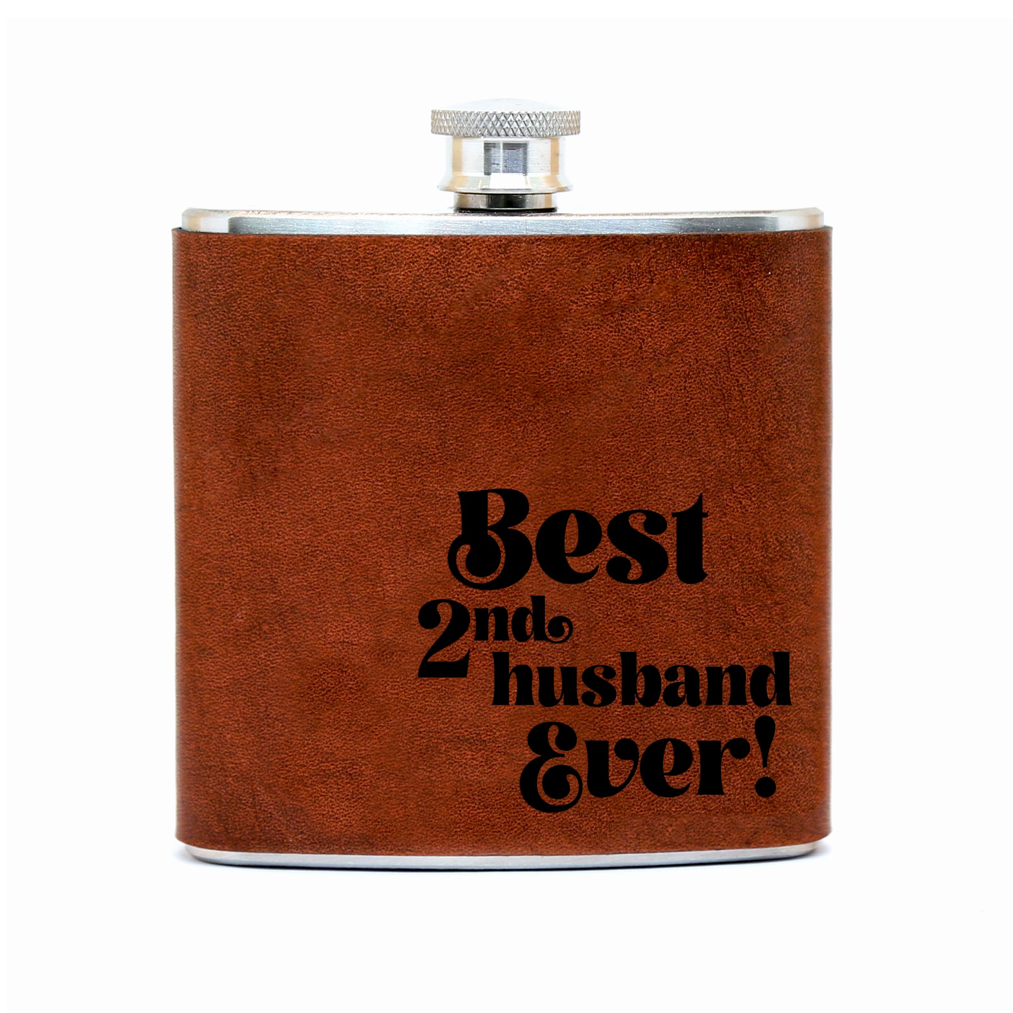 Best Second Husband Ever Flask