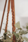 Braided Leather Hanging Planter - Espacio Handmade